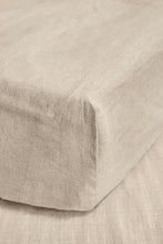 Cargar imagen en el visor de la galería, Sábana bajera lino arena